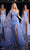 Portia and Scarlett PS23960 - Floor Length Sleeve Evening Dress Special Occasion Dress 0 / Blue