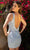 Primavera Couture 3807 - Bejeweled Appliqued V-Neck Cocktail Dress Special Occasion Dress