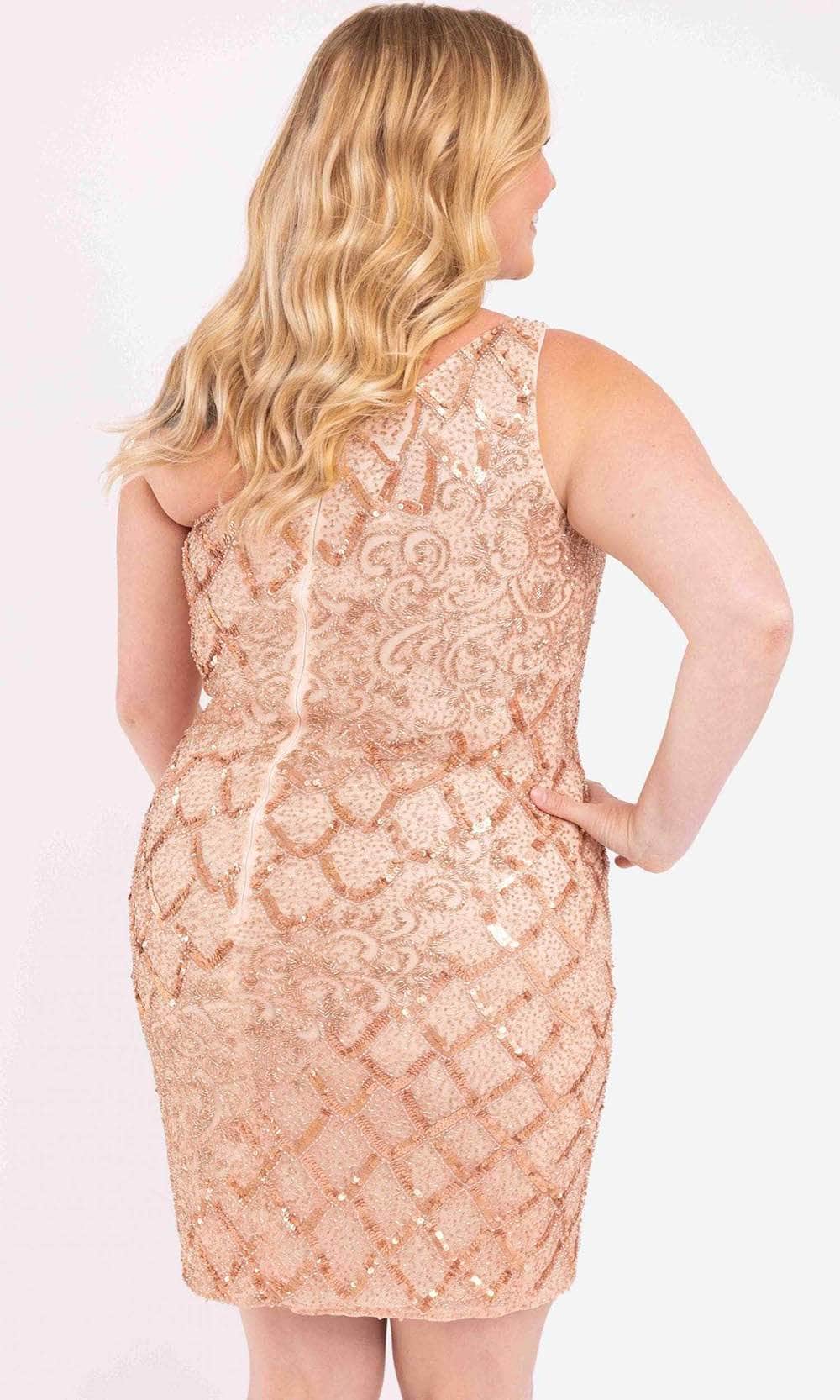 Primavera Couture 3885 - Embellished Asymmetrical Cocktail Dress Couture Candy Primavera Couture 3885 - Embellished Asymmetrical Cocktail Dress Couture Candy