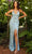 Primavera Couture 3949 - Beaded Crisscrossed Back Prom Gown Special Occasion Dress