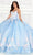 Princesa by Ariana Vara PR30083 - Floral Laced Ballgown Quinceanera Dresses