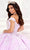 Princesa by Ariana Vara PR30089 - Off Shoulder Pleated Ballgown Ball Gowns