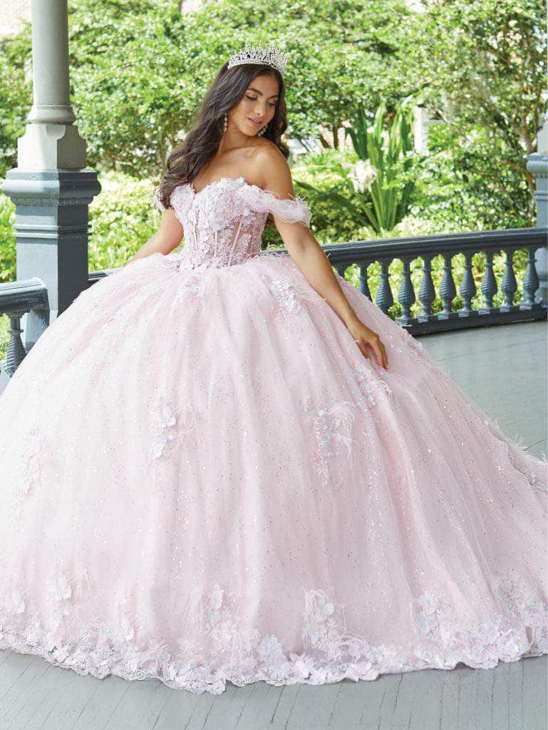 Quinceanera Collection Dress 26047 Pink Multi / 12 Quinceanera Collection Dress 26047 Pink Multi / 12