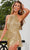 Rachel Allan 40177 - Bead Fringe Halter Cocktail Dress Special Occasion Dress 0 / Gold