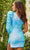 Rachel Allan 40188 - Puff Sleeve Sequin Cocktail Dress Special Occasion Dress