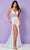 Rachel Allan 70307 - Sequined Corset Evening Dress Special Occasion Dress 00 / White