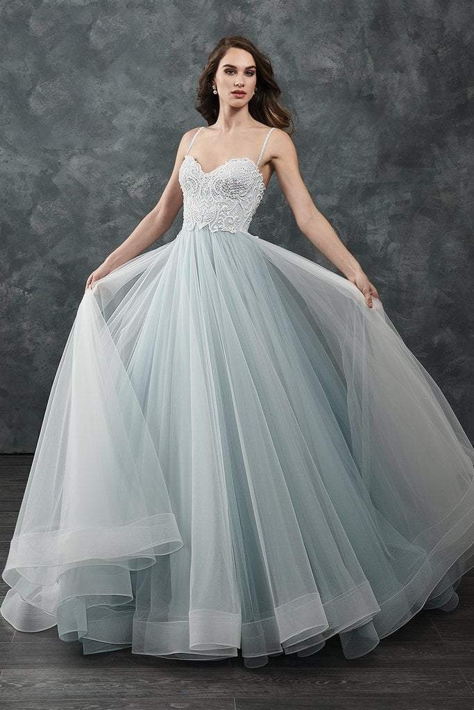 Rachel Allan Bridal - M644 Sleeveless Beaded Bodice Tulle Wedding Gown Couture Candy Rachel Allan Bridal - M644 Sleeveless Beaded Bodice Tulle Wedding Gown Couture Candy