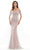Rina di Montella - Embellished Sweetheart Evening Dress RD2736 - 1 pc Coffee In Size 14 Available CCSALE 14 / Coffee