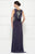 Rina Di Montella - RD2029 Bejeweled Bateau Jersey Sheath Dress Evening Dresses