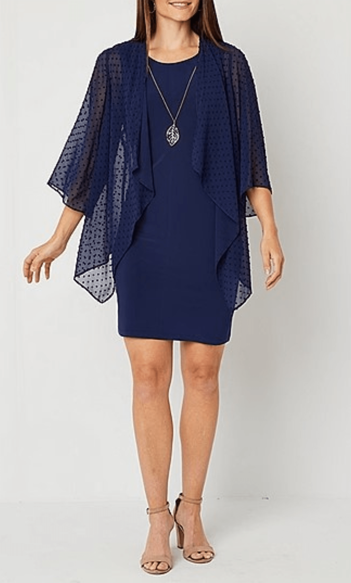 Sandra Darren 75827 - Open Front Jacket Sheath Dress M / Navy - Shop Sandra Darren dresses on Couture Candy at CoutureCandy.com Sandra Darren 75827 - Open Front Jacket Sheath Dress M / Navy - Shop Sandra Darren dresses on Couture Candy at CoutureCandy.com