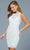 SCALA - 60133 Embellished Fitted Cocktail Dress Party Dresses 00 / Ivory