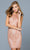 SCALA - 60133 Embellished Fitted Cocktail Dress Party Dresses 00 / New Rose