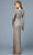 SCALA - 60189 Sequin Embellished Illusion Scoop Dress Mother of the Bride Dresses