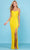 SCALA 60211 - Sleeveless Scoop Long Dress Special Occasion Dress 000 / Sunflower