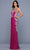 SCALA 60225 - Sleeveless Sequined Long Dress In Pink