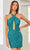 SCALA 60354 - Halter Sequin Cocktail Dress Special Occasion Dress 000 / Mermaid
