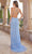 SCALA 60396 - Sleeveless Crisscross Back Prom Gown Special Occasion Dress