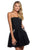 Sherri Hill - 53002 Beaded Lace Strapless Short A-line Dress Special Occasion Dress 00 / Black