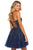 Sherri Hill - 53099 Beaded Lace Short Tulle A-line Dress Cocktail Dresses