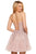 Sherri Hill - 53099 Beaded Lace Short Tulle A-line Dress Cocktail Dresses