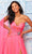 Sherri Hill - 54955 Draped Cascade A-Line Gown Special Occasion Dress
