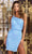 Sherri Hill 55155 - Mirror Embellished Cocktail Dress Cocktail Dresses 000 / Periwinkle/Silver