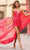 Sherri Hill 55307 - Halter Beaded Cocktail Dress Cocktail Dresses 000 / Watermelon