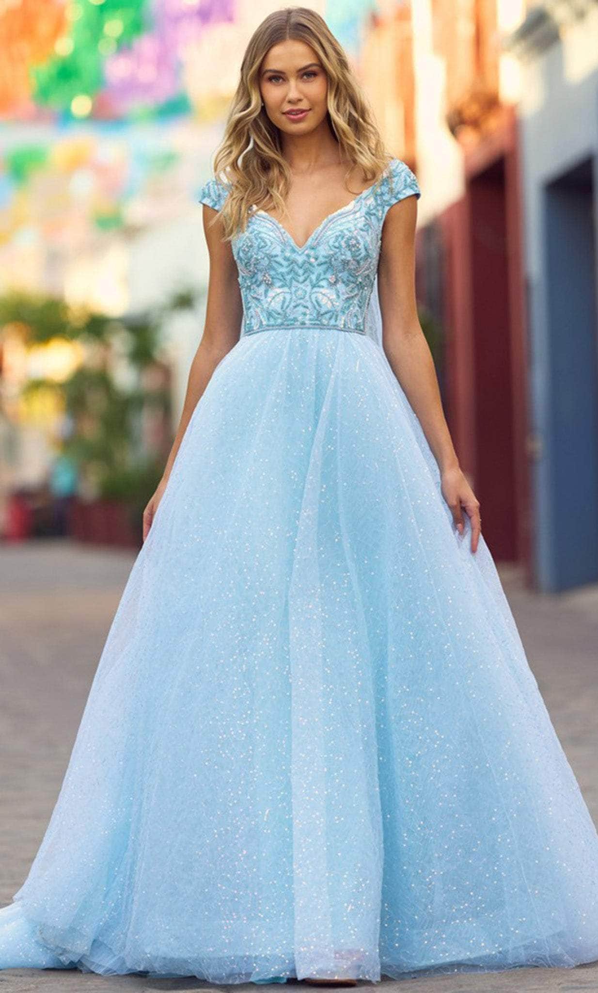 Sherri Hill 55451 Prom Dress - Ivory | NewYorkDress Sherri Hill 55451 Prom Dress - Ivory | NewYorkDress