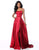 Sherri Hill - Sexy Lace-Up Back A-Line Long Evening Dress 51631 - 1 pc Red In Size 4 Available CCSALE 4 / Red