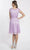 Soulmates D1319 - Women'S Boat Neck A-Line Lace Cocktail Dress Holiday Dresses