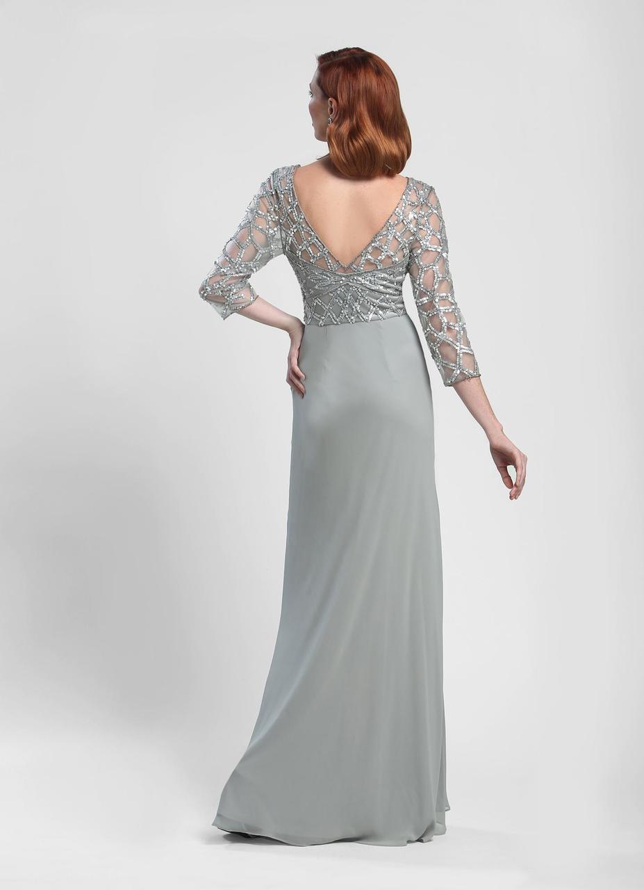 Sue Wong - Sequined Long Gown W4103 4 / Platinum - Shop Sue Wong dresses on Couture Candy at CoutureCandy.com Sue Wong - Sequined Long Gown W4103 4 / Platinum - Shop Sue Wong dresses on Couture Candy at CoutureCandy.com