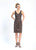 Sue Wong - V-Cut Neckline Swirl Patterned Dress N4305 Special Occasion Dress