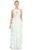 Sue Wong W5133 Sleeveless Chiffon Dress - 1 pc White in Size 2 Available CCSALE 2 / White
