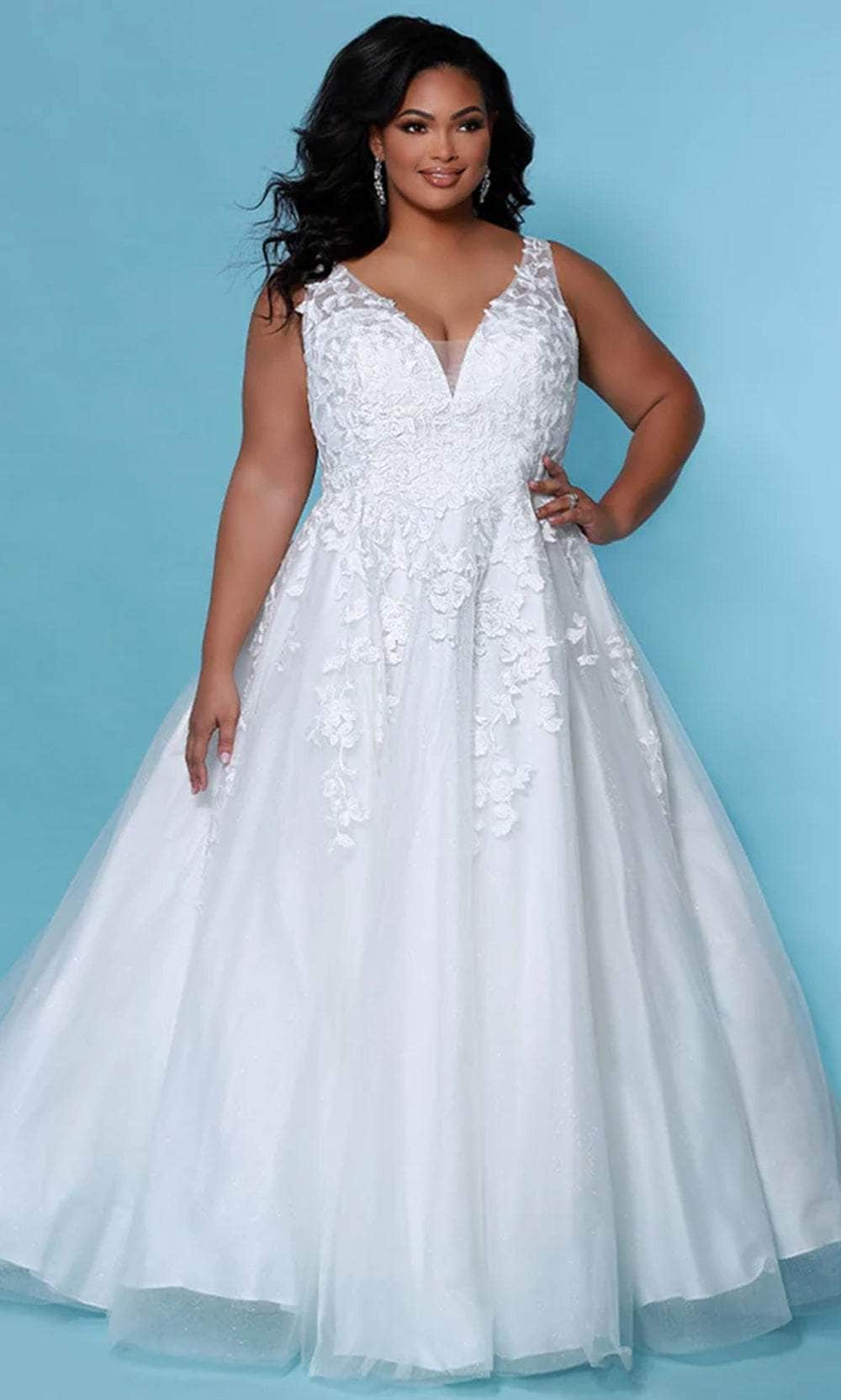 Sydneys Closet SC5259 Prom Dress - Ivory | NewYorkDress Sydneys Closet SC5259 Prom Dress - Ivory | NewYorkDress