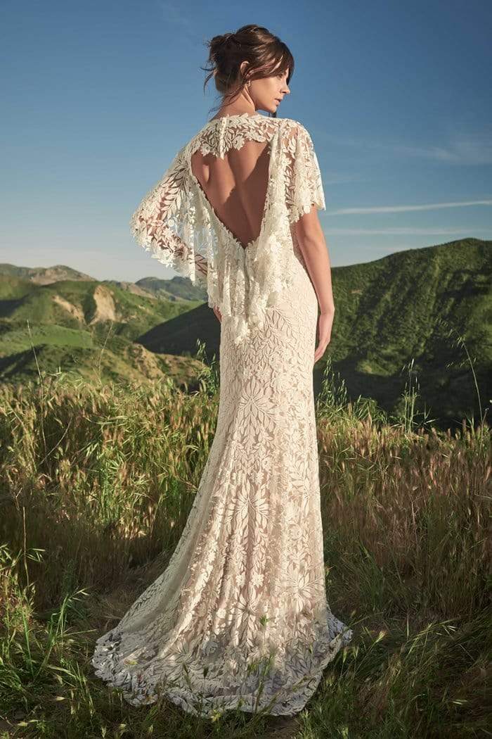 Tadashi Shoji - Embroidered Bateau Trumpet Dress Tadashi Shoji - Embroidered Bateau Trumpet Dress