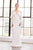 Tadashi Shoji - Zues Lace Long-Sleeve Crepe Gown Wedding Dresses