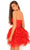 Tarik Ediz - 51090 Strapless Feather-Trimmed Dress Special Occasion Dress