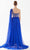 Tarik Ediz 98222 - Embroidered Asymmetric Evening Dress Pageant Dresses