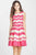 Taylor - Pleated Chevron Jacquard Dress 5445M Special Occasion Dress