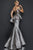 Terani Couture - 2011E2425 Floral Print Off-Shoulder Mermaid Dress Evening Dresses