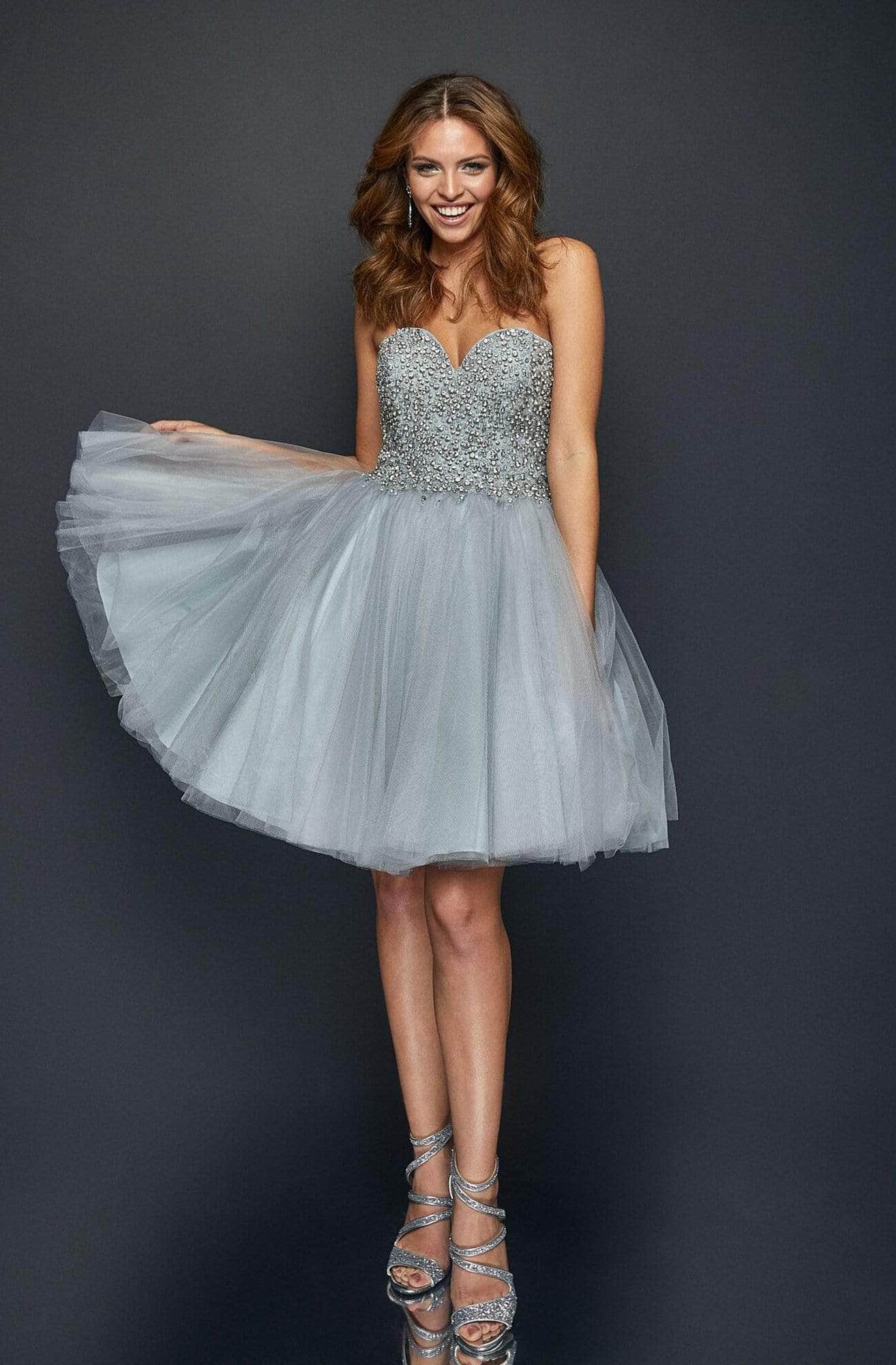 Terani Couture 1921H0320 - Short A-Line Dress