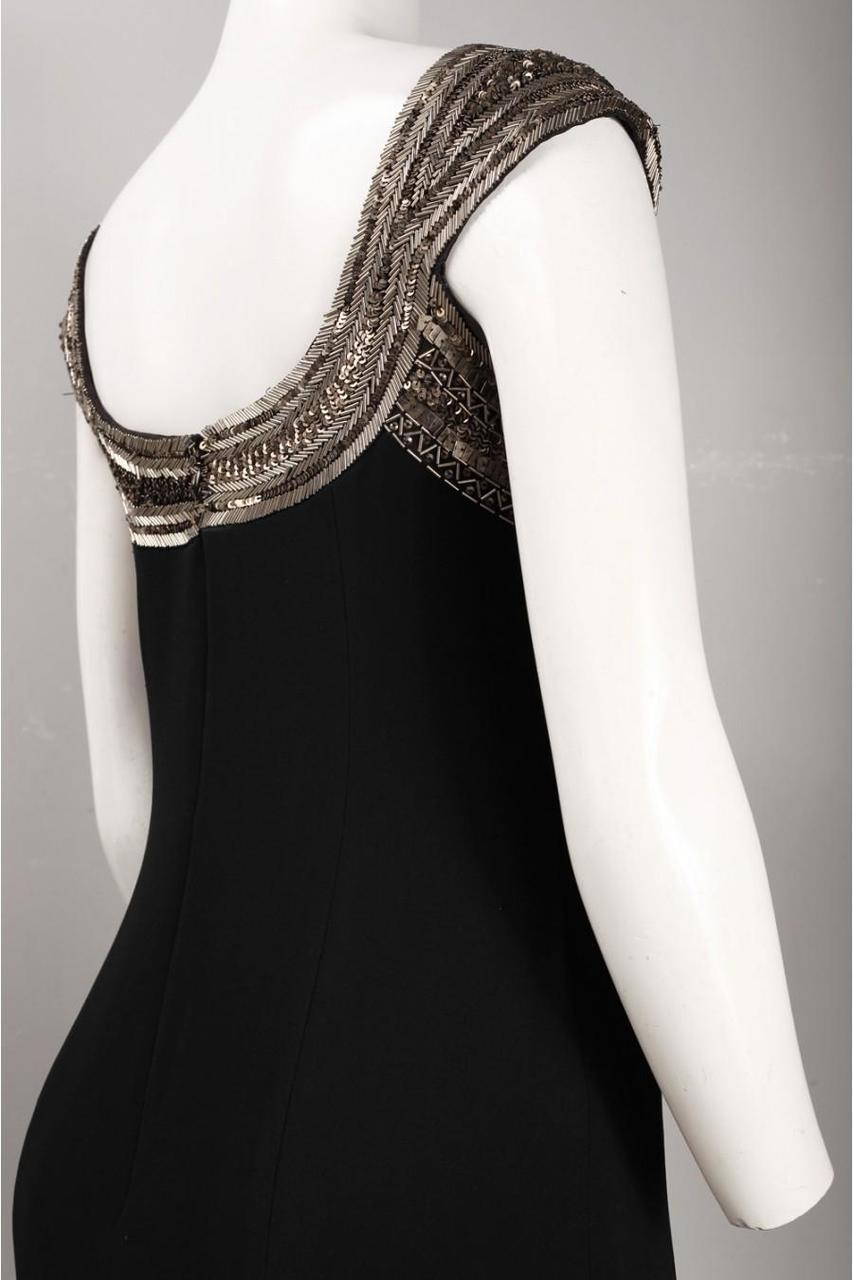 Theia - Beaded Scoop Neck Dress 881306 0 / Black - Shop Theia dresses on Couture Candy at CoutureCandy.com Theia - Beaded Scoop Neck Dress 881306 0 / Black - Shop Theia dresses on Couture Candy at CoutureCandy.com