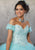 Vizcaya by Mori Lee - 89174 Floral Applique Off-Shoulder Tulle Gown Quinceanera Dresses