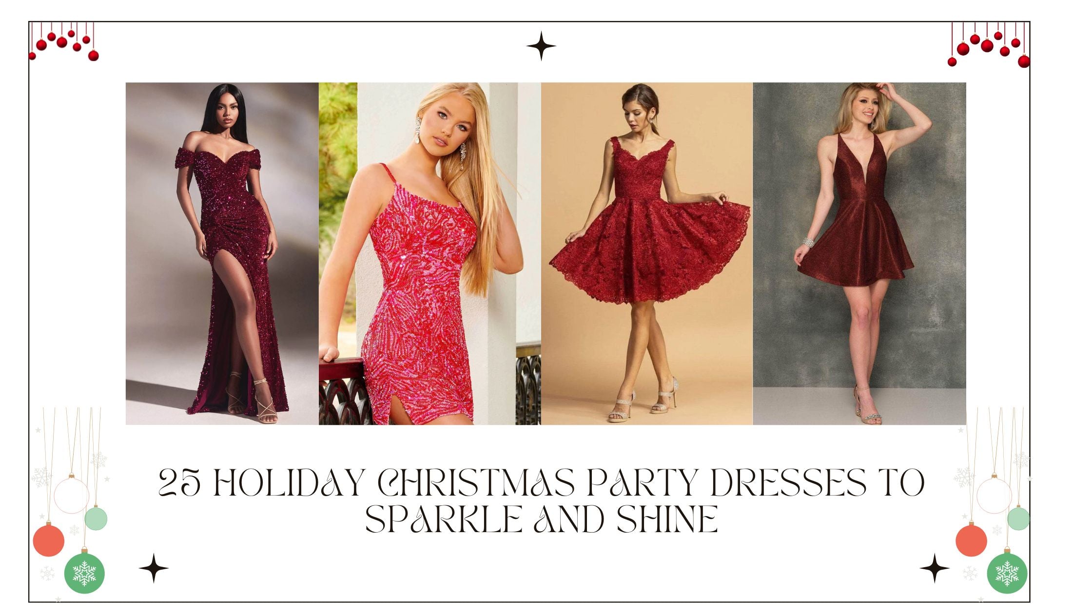 25 Holiday Christmas Party Dresses to Sparkle and Shine Couture Candy 25 Holiday Christmas Party Dresses to Sparkle and Shine Couture Candy