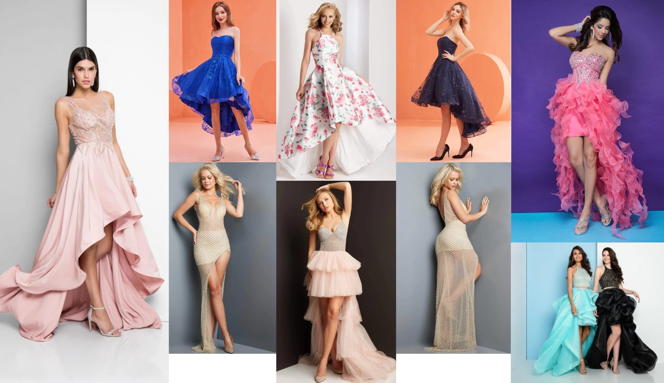 30+ Short in Front Long in Back High Low Dresses – Couture Candy