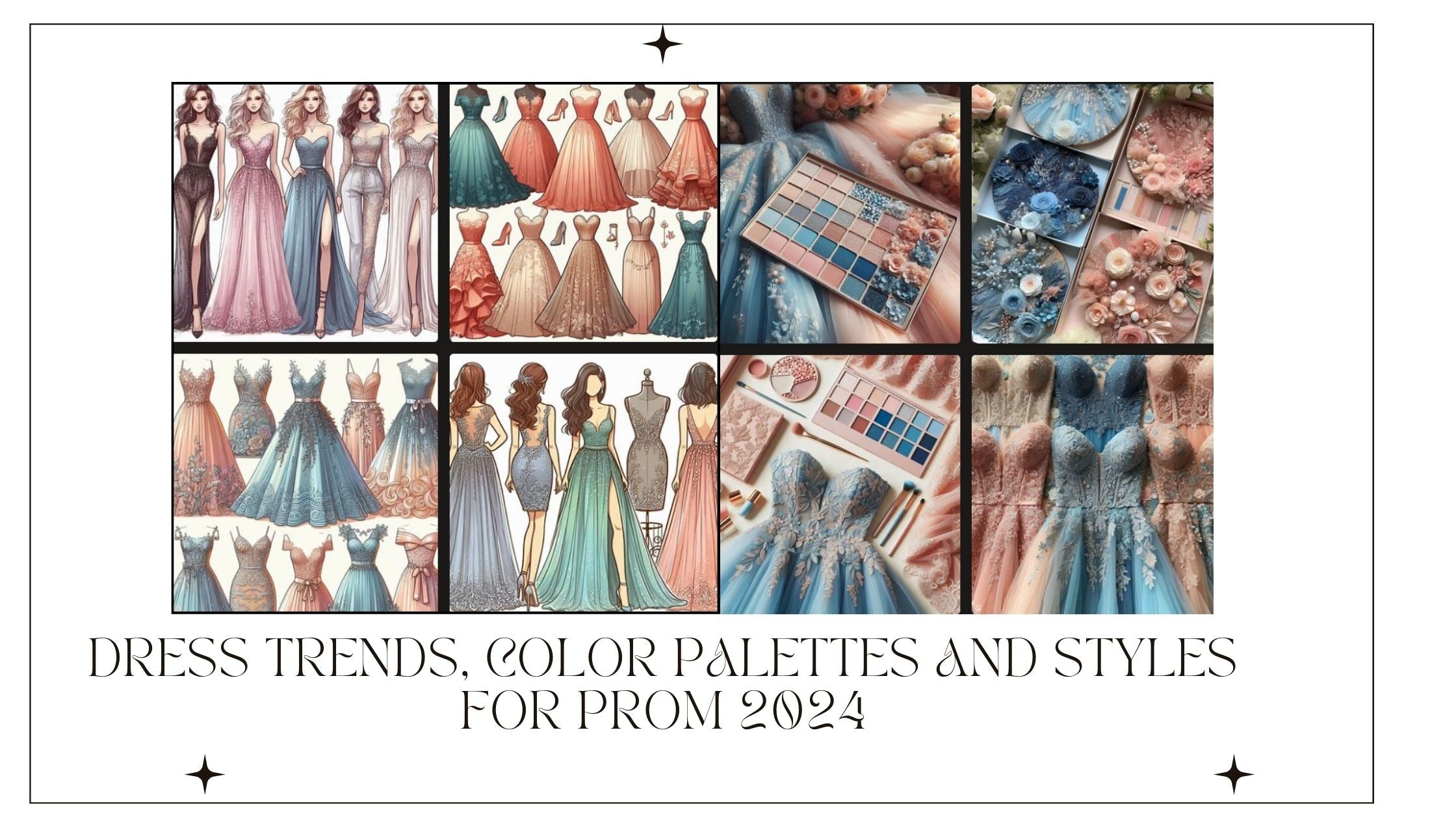 Dress Trends, Color Palettes and Styles for Prom 2024