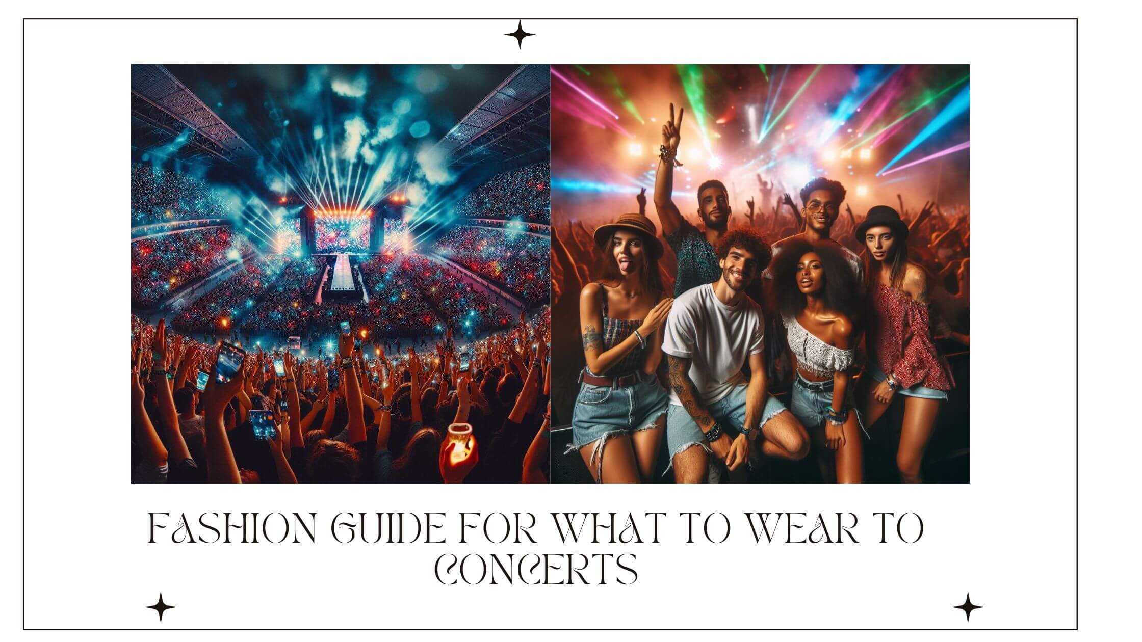 A Fashion Guide for What to Wear to Concerts