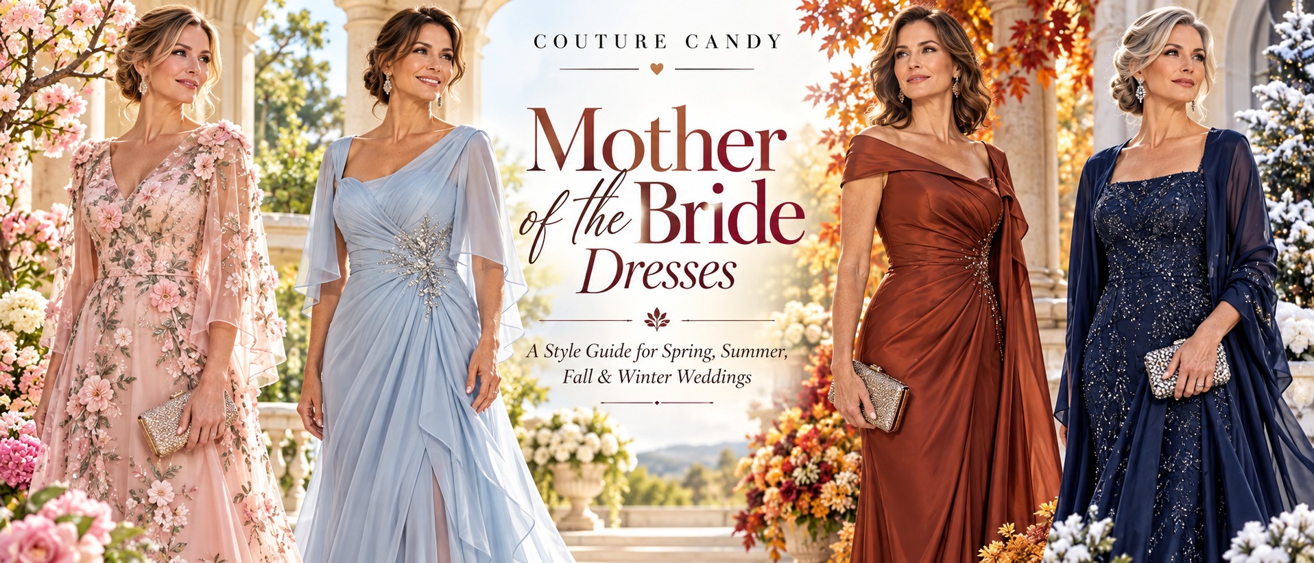 Mother of the Bride Dresses by Season