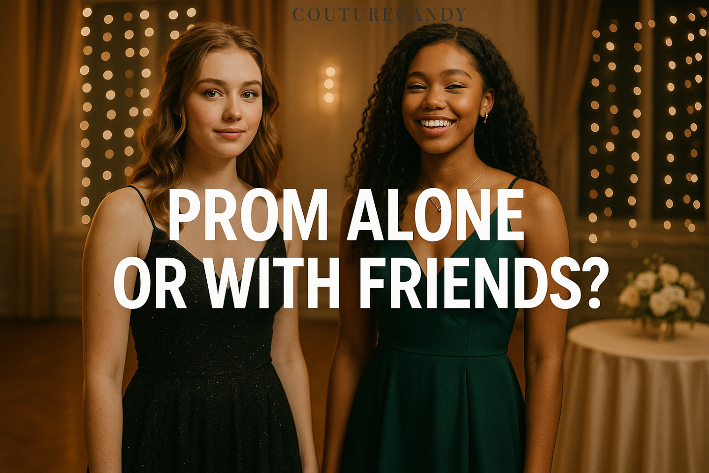prom alone or with friends