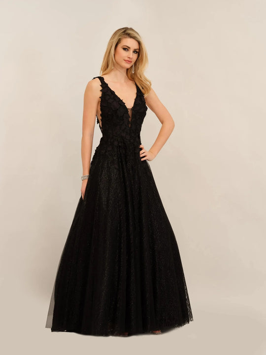 Dave & Johnny Bridal A10288 - Tulle Skirt Bridal Gown